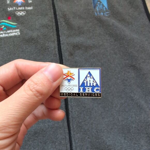 Marker 2002 Salt Lake City Olympics Paralympics Fleece Vest XL Medical Services - Picture 4 of 8